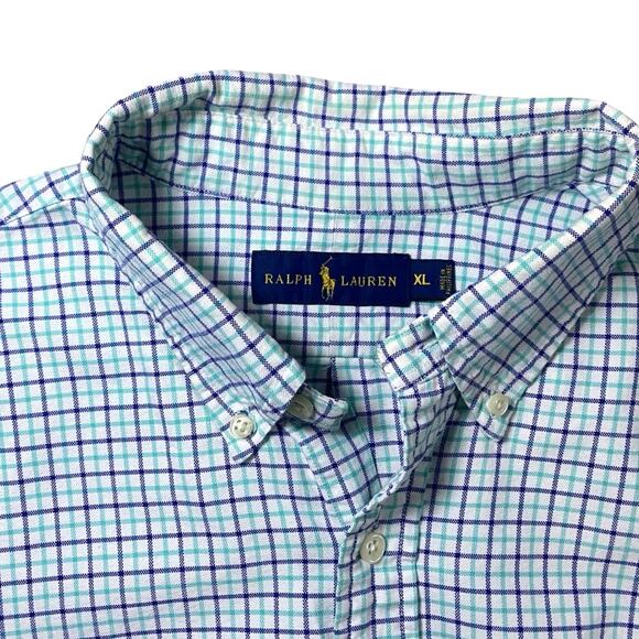 Polo Ralph Lauren Regular Fit Plaid Button Down Shirt - XL - Picture 3 of 4